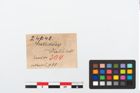 Etikett zu Bronzegewandnadel (NHMW-PRAE-024648)